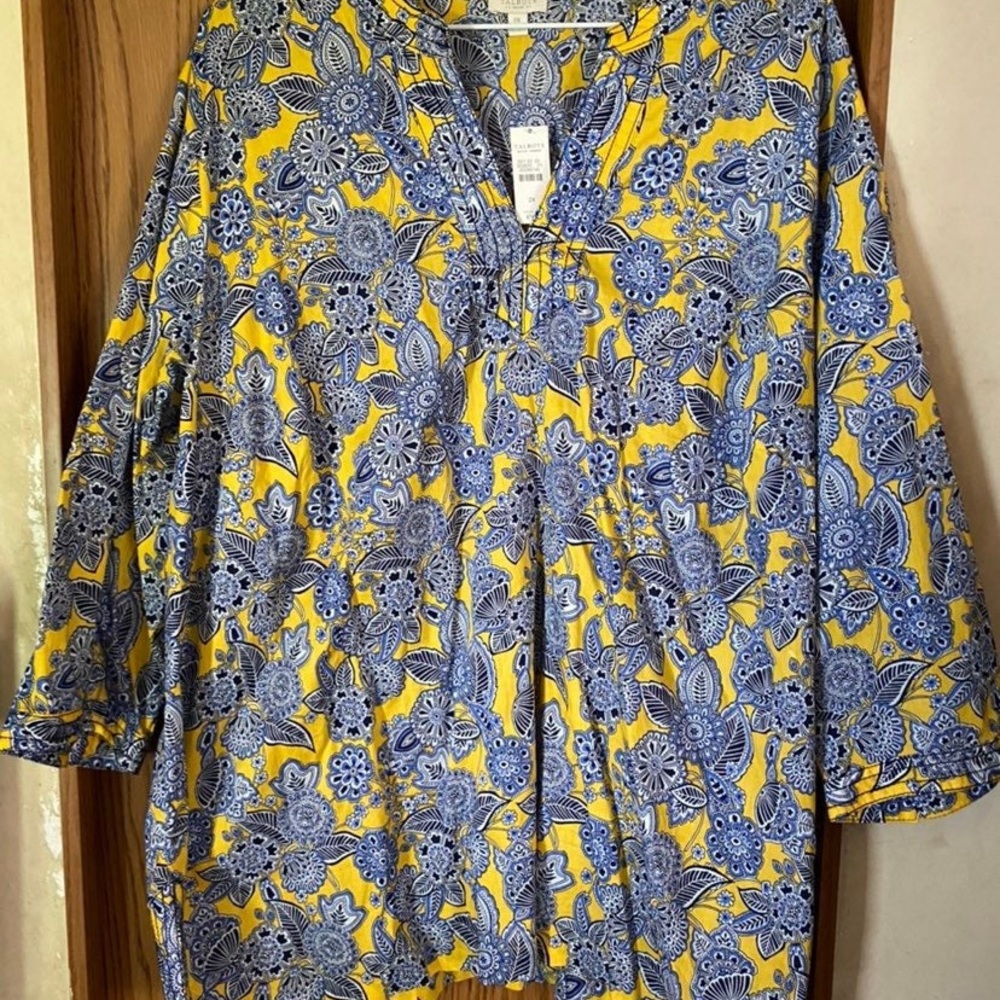 Talbots women’s blouse NWT